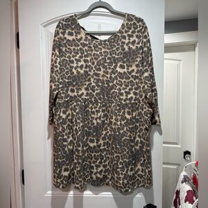 Sew in Love Leopard Boutique Top